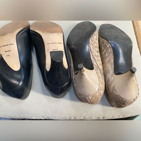 Nice pairs of heels by Enzo and Etienne Aigner in size 7 medium - Picture 3 of 3